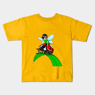 Ladybug Fairy Kids T-Shirt